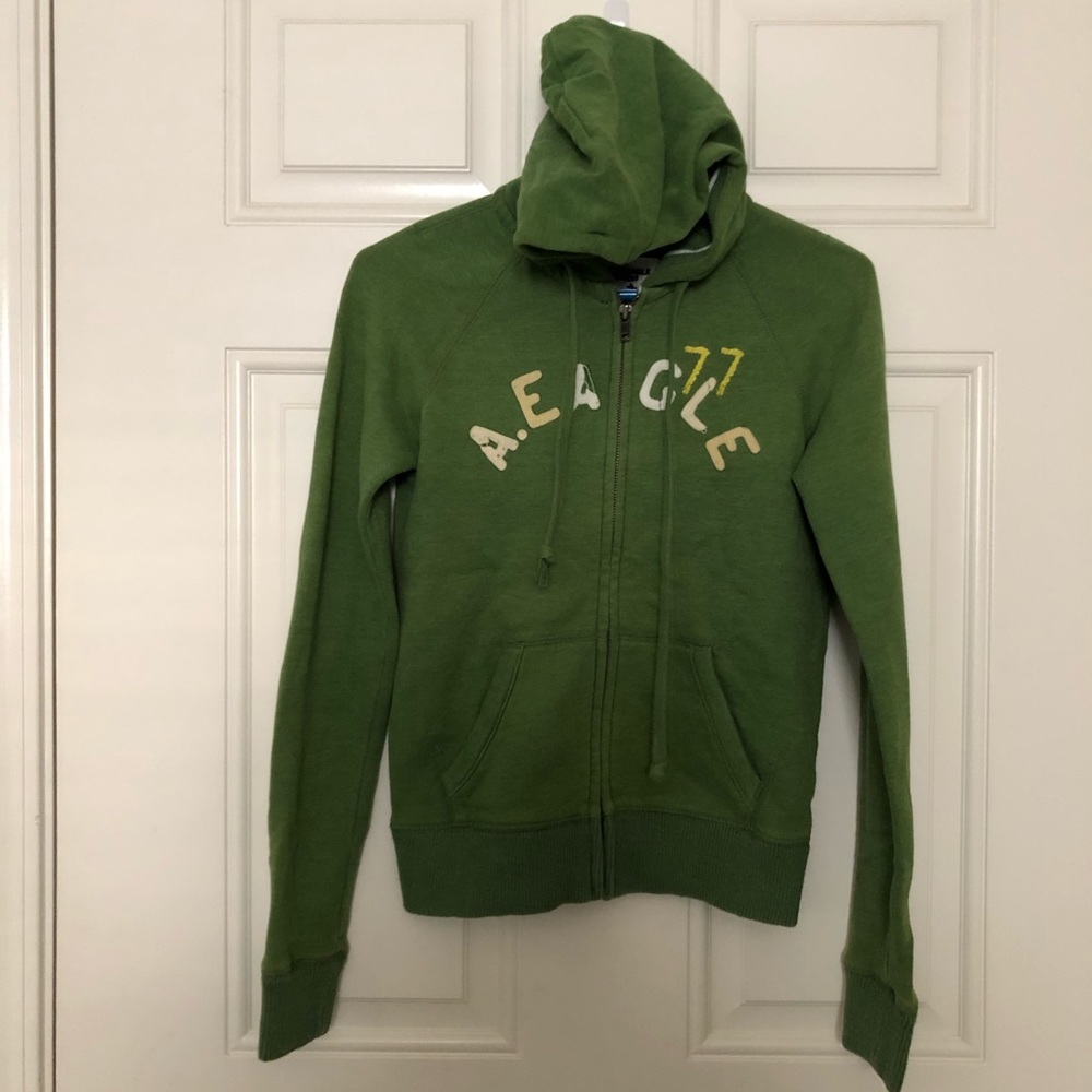 American Eagle Full Zip Hoodie Size XS